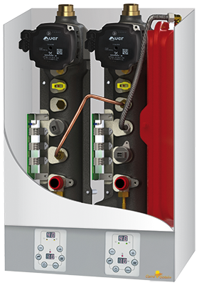 Chaudière électrique double